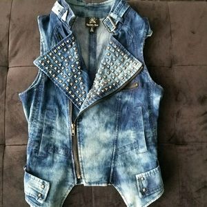 Double zero Jean vest